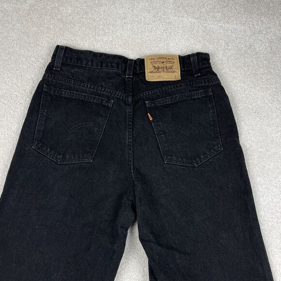 Levi’s 921 Jeans Orange Tag Vintage Tapered Leg 12 Short High Rise Women - Picture 4 of 13